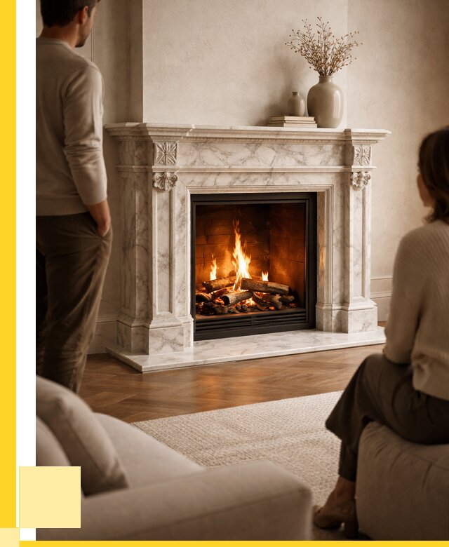 Мраморные камины под ключ в Угличе от 260500 р. | ЭриданГлч