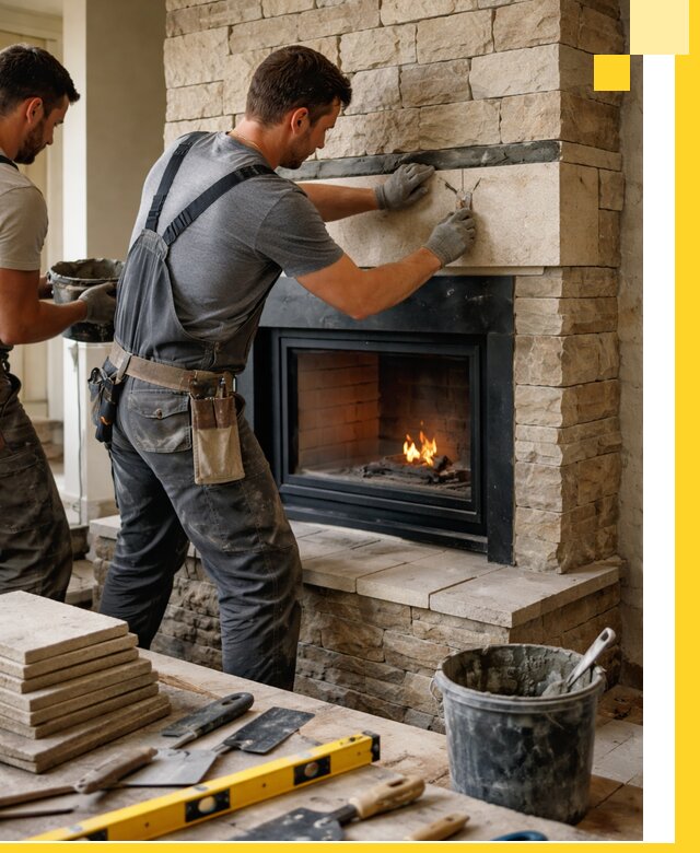 Проектирование и установка открытых каминов в Угличе