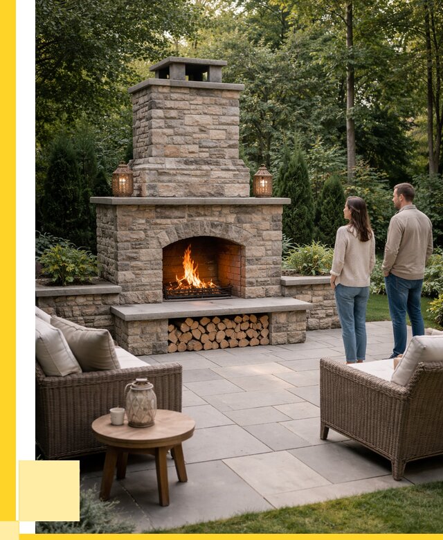 Уличные камины из кирпича в Угличе от 156300 р. | ЭриданГлч