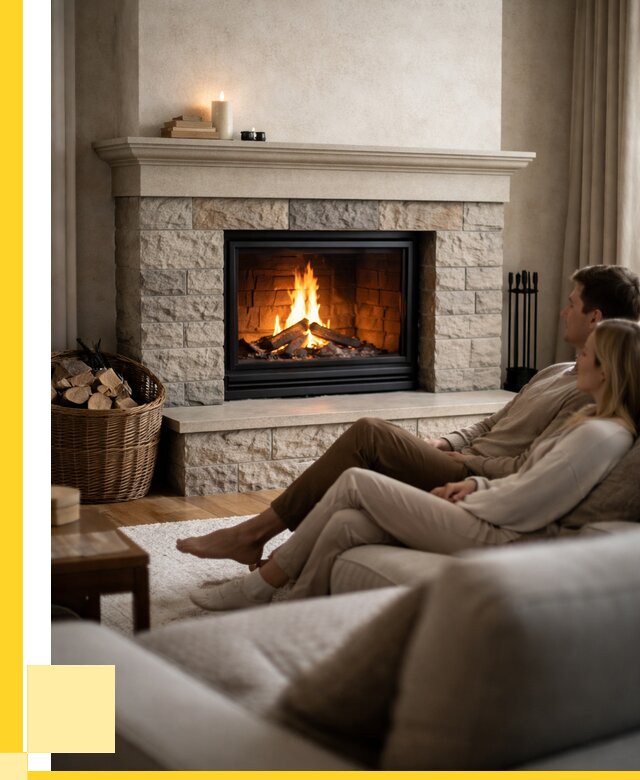 Камины в частном доме под ключ в Угличе от 208400 р. | ЭриданГлч