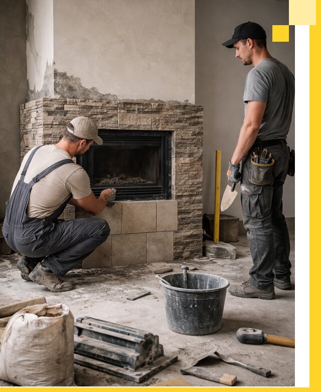 Камины под ключ в Угличе: проект, изготовление и монтаж