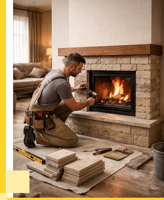 Строительство каминов в Угличе от 156300 р., ЭриданГлч - под ключ