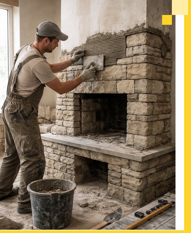 Строительство каминов под ключ в Угличе от проектирования до монтажа