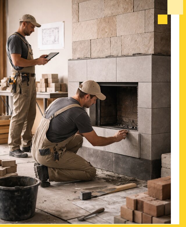 Индивидуальные проекты каминов и каминных систем в Угличе