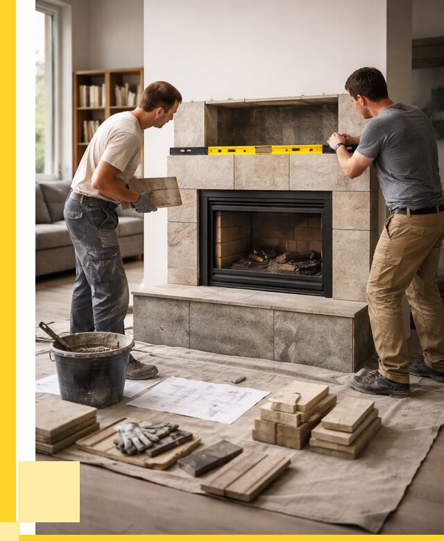 Монтаж каминов и установка в Угличе от 46890 р. | ЭриданГлч