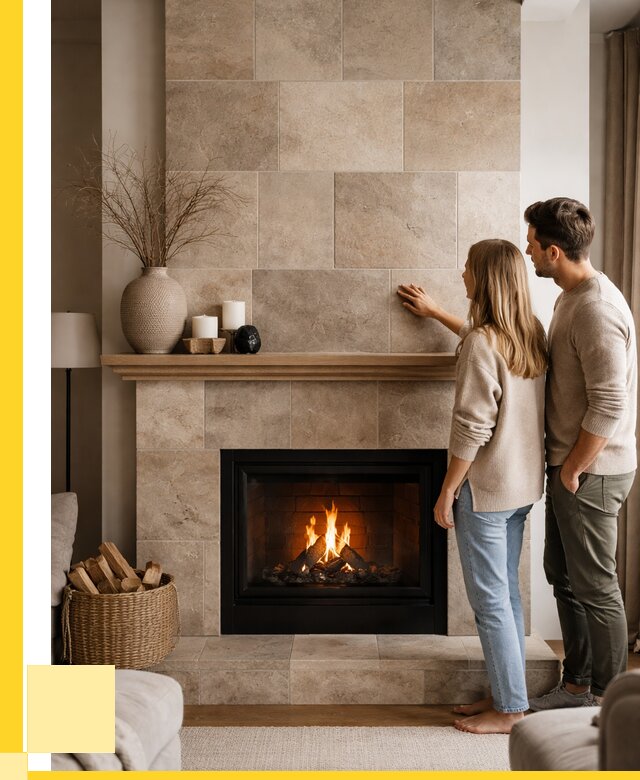 Облицовка каминов керамогранитом в Угличе от 4689 р. | ЭриданГлч