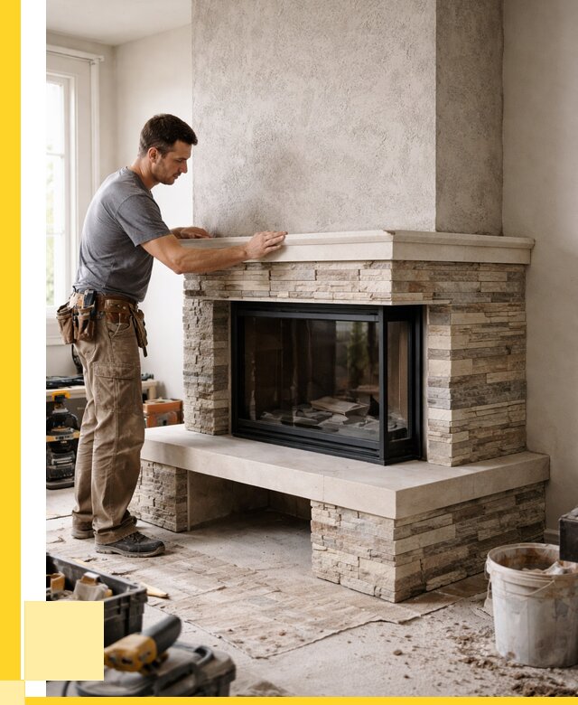 Изготовление каминов под ключ в Угличе от 156300 р. | ЭриданГлч