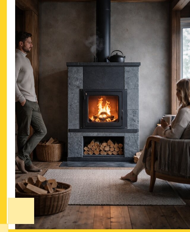 Каминопечи из кирпича в Угличе под ключ от 125040 р., ЭриданГлч