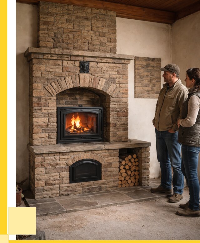 Кирпичная печь под ключ в Угличе от 156300 р. | ЭриданГлч