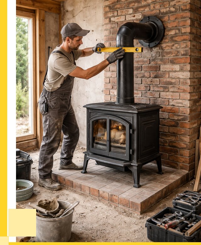 Монтаж печей установка банной печи в Угличе от 15630 р. | ЭриданГлч