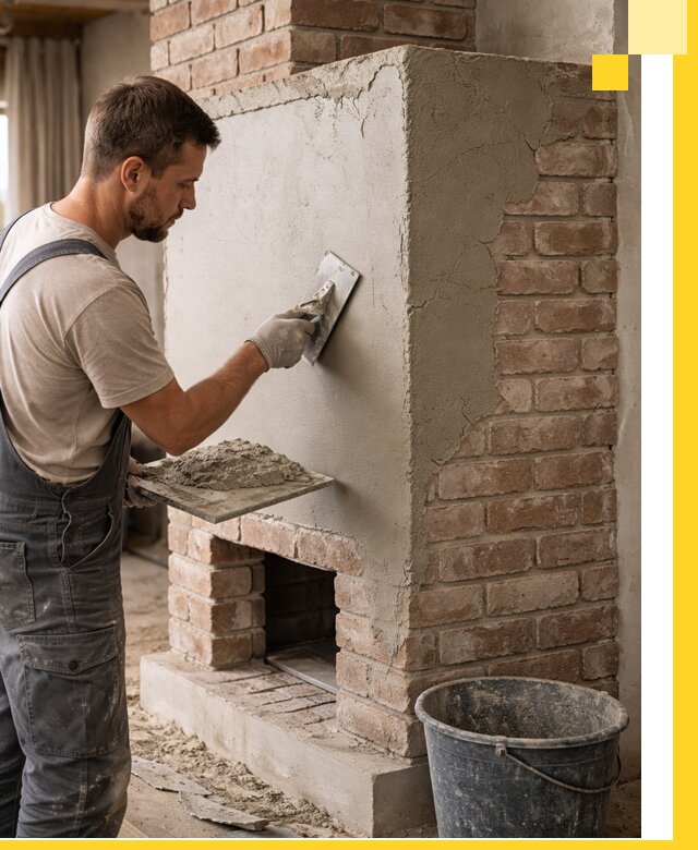 Отделка печей и облицовка каминов в Угличе под ключ