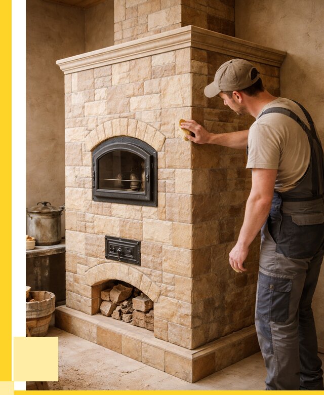 Облицовка печей в Угличе от 4689 р. под ключ | ЭриданГлч