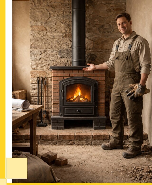 Печи отопительные из кирпича в Угличе от 83360 р., ЭриданГлч