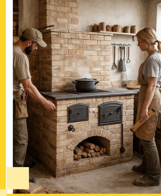 Варочно отопительные печи в Угличе от 93780 р. | ЭриданГлч