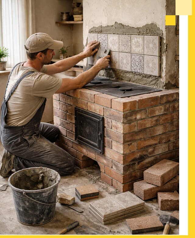 Печи с плитой на заказ монтаж гарантия и сервис в Угличе