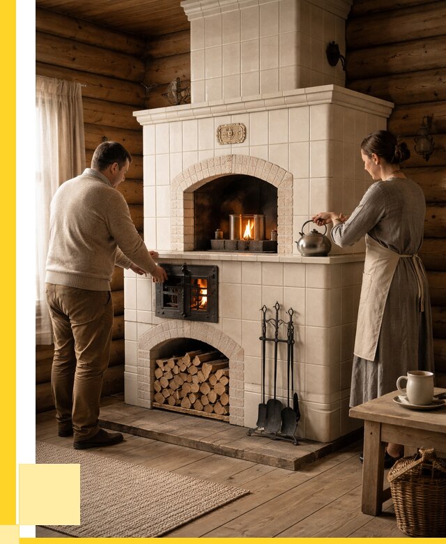 Русские печи в Угличе: установка от 156300 р. ЭриданГлч