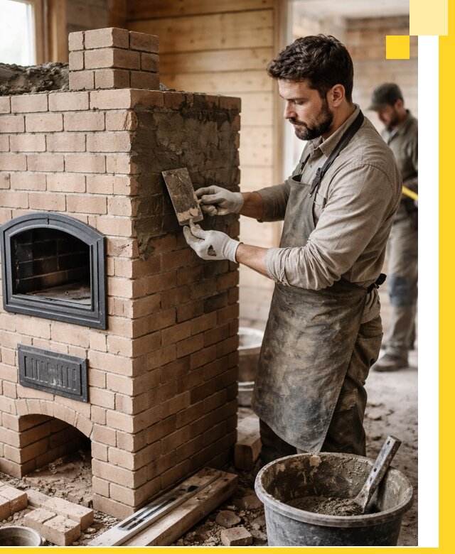 Изготовление и установка печей-шведок под ключ в Угличе