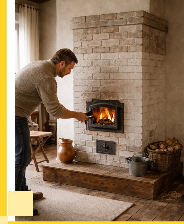 Печь голландка из кирпича в Угличе от 88570 р. | ЭриданГлч