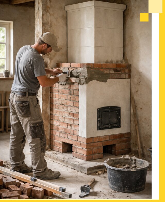 Изготовление и установка печей-голландок под ключ в Угличе