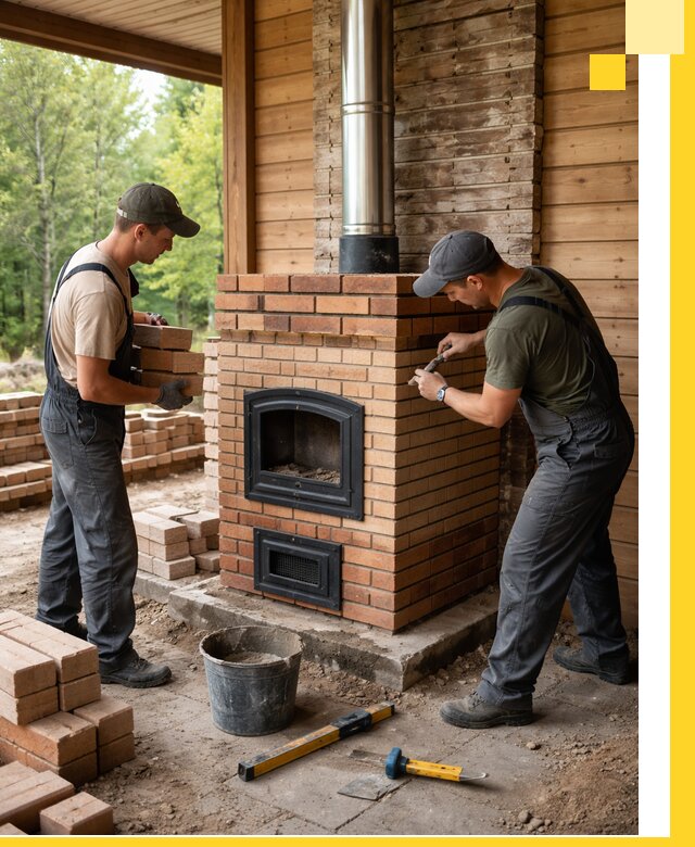 Производство и установка дачных печей под ключ в Угличе