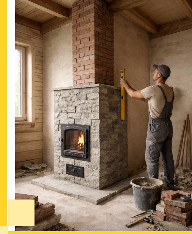 Печи и дымоходы под ключ в Угличе от 46890 р., ЭриданГлч