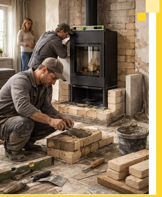 Печи и камины под ключ: проект, установка в Угличе