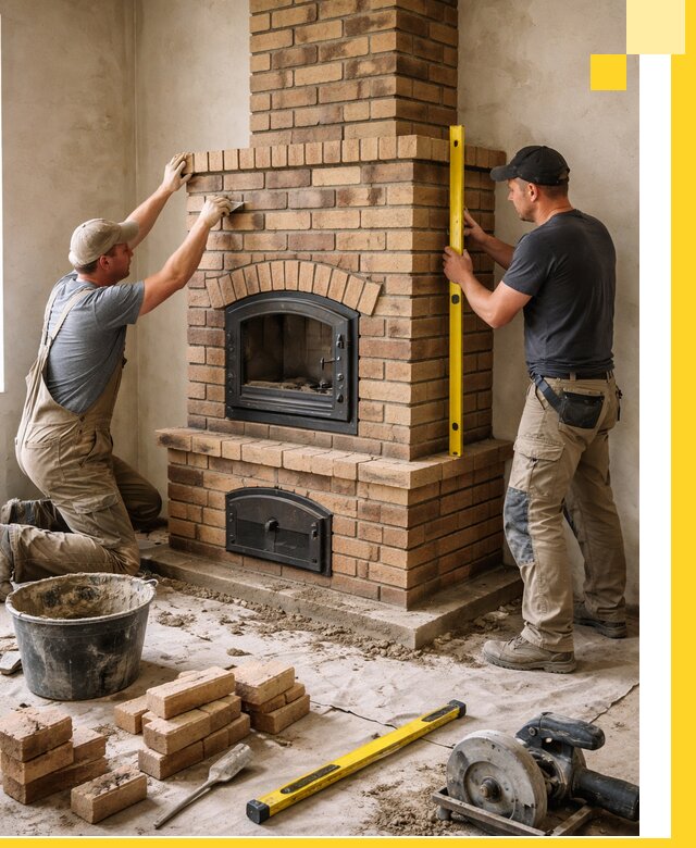 Продажа и установка печей и каминов для дома под ключ в Угличе