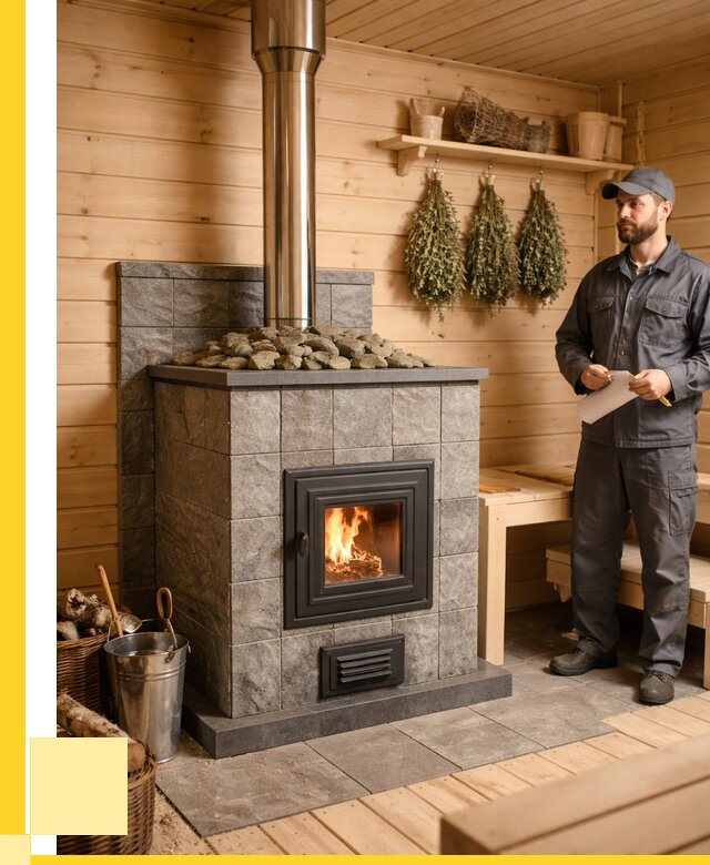 Печи для бани под ключ в Угличе от 125040 р. | ЭриданГлч