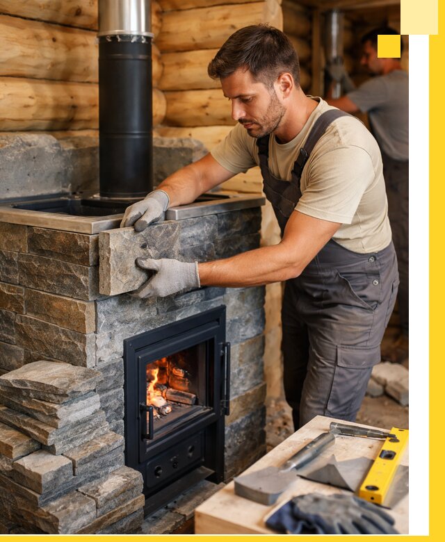 Печи для бани под ключ в Угличе: изготовление и монтаж