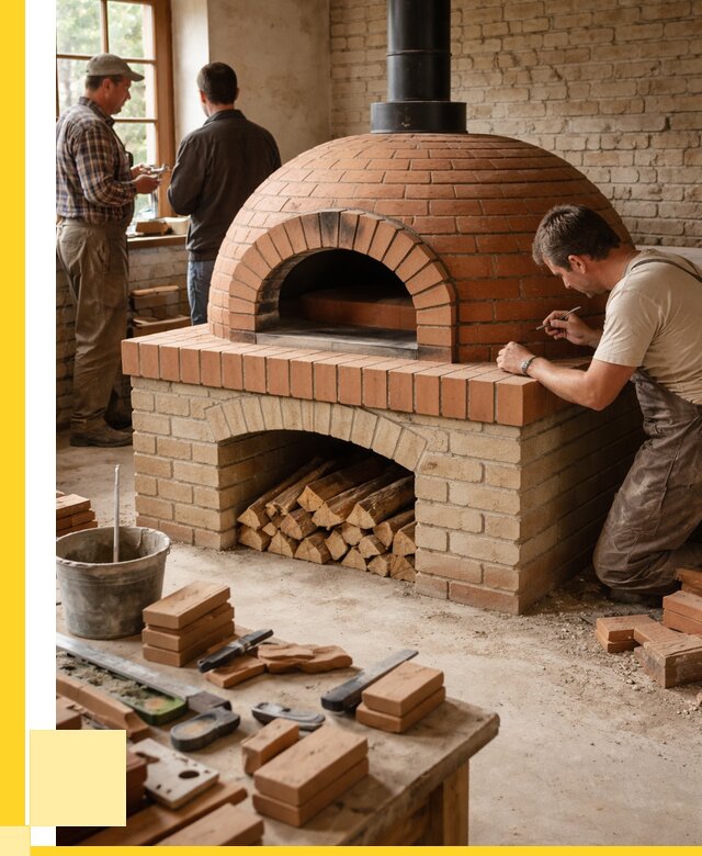 Помпейская печь дровяная для пиццы в Угличе | ЭриданГлч от 208400 р.