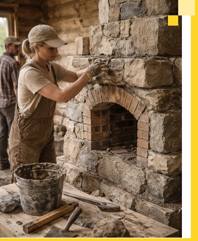 Каменные печи на заказ и монтаж в Угличе, долговечные решения