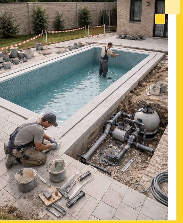 Строительство бассейнов под ключ в Угличе: проекты и монтаж