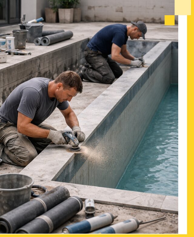 Профессиональный ремонт бассейнов под ключ в Угличе