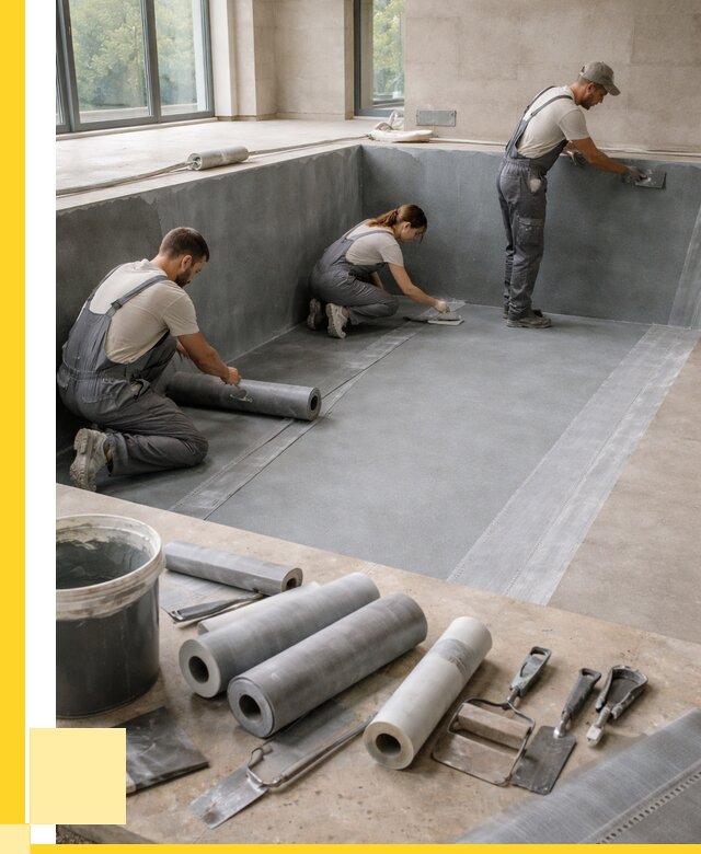 Гидроизоляция бассейнов в Угличе от 2084 р., ЭриданГлч