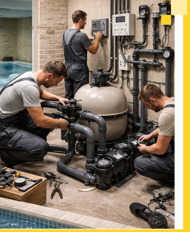 Комплексное оборудование для бассейнов под ключ в Угличе