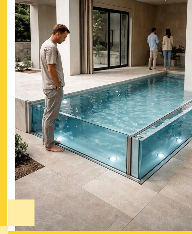 Стеклянные бассейны в Угличе от 1250400 р. | ЭриданГлч — мозаика