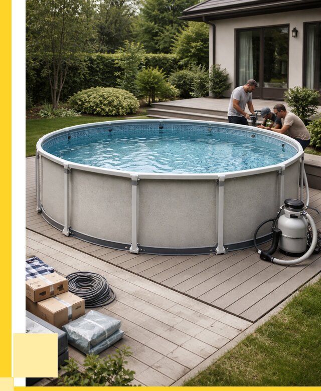 Купить каркасные бассейны в Угличе от 46890 р. | ЭриданГлч