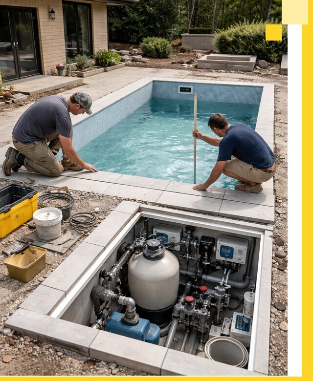 Строительство качественных домашних бассейнов под ключ в Угличе