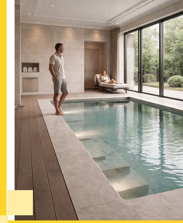 Бассейны в коттедже под ключ в Угличе от 1250400 р. | ЭриданГлч