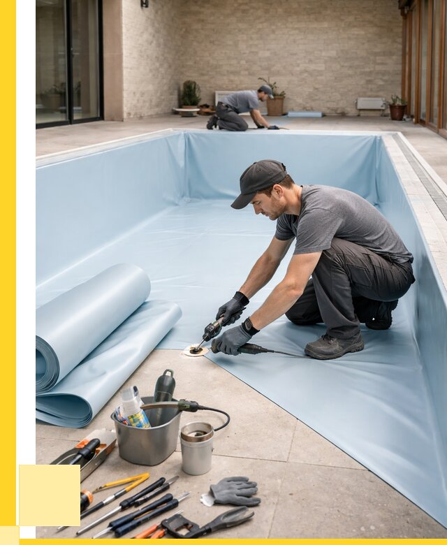 Пленка ПВХ для бассейнов в Угличе от 2605 р. | ЭриданГлч