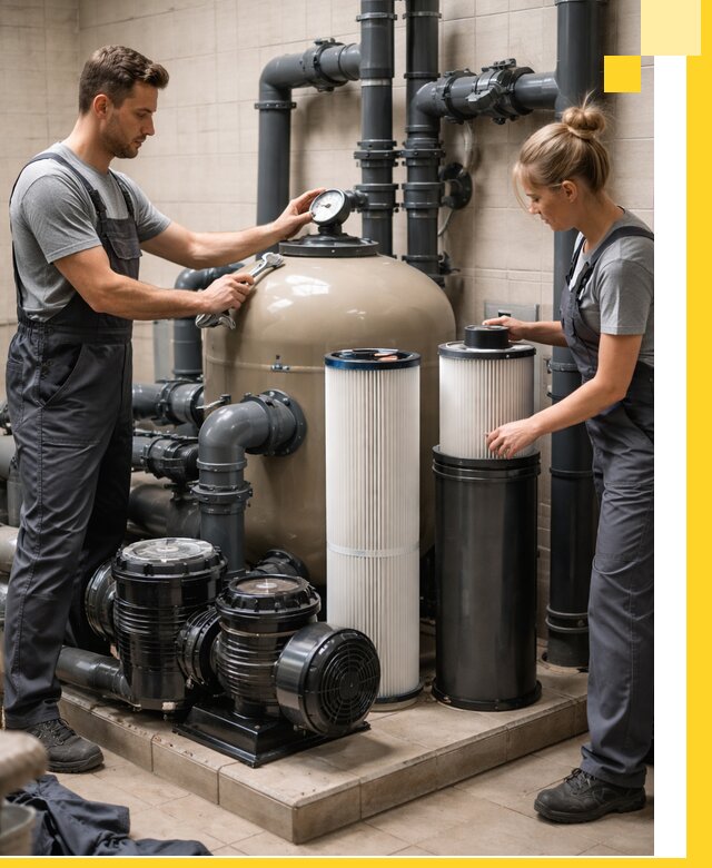 Фильтры и системы фильтрации для бассейнов в Угличе