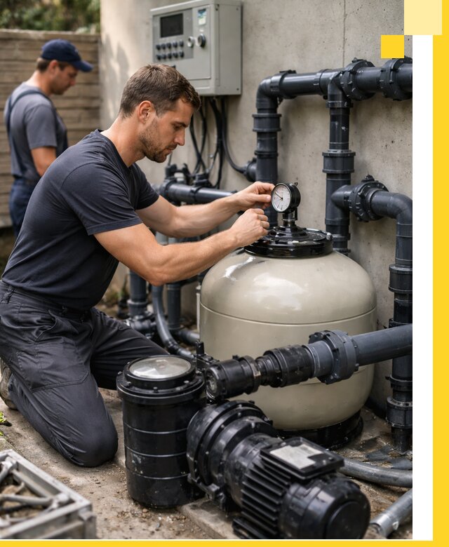 Поставка и монтаж фильтровального оборудования для бассейнов в Угличе