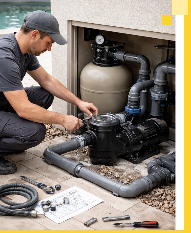 Поставка, монтаж и сервис насосов для бассейнов в Угличе