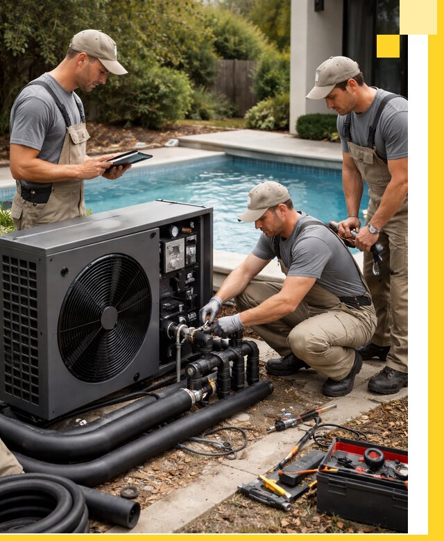 Проектирование и установка тепловых насосов для бассейнов в Угличе