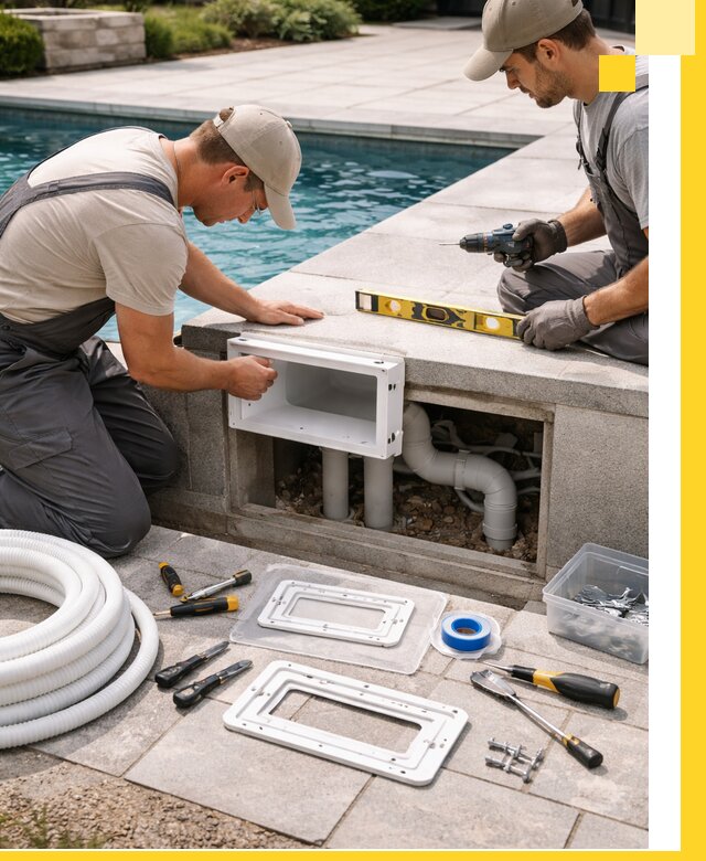 Поставка и установка скиммеров для бассейнов в Угличе