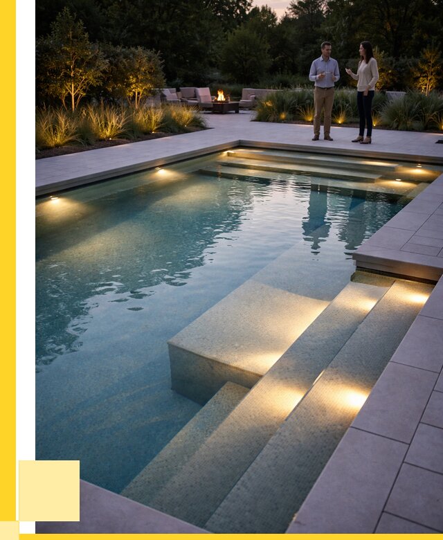 Освещение бассейнов в Угличе под ключ от 26050 р. | ЭриданГлч