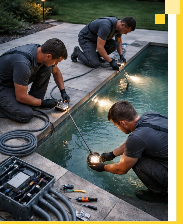 Профессиональное освещение бассейнов в Угличе: дизайн и монтаж