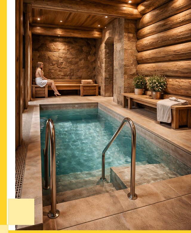 Аренда бани с бассейном в Угличе от 1563000 р. | ЭриданГлч