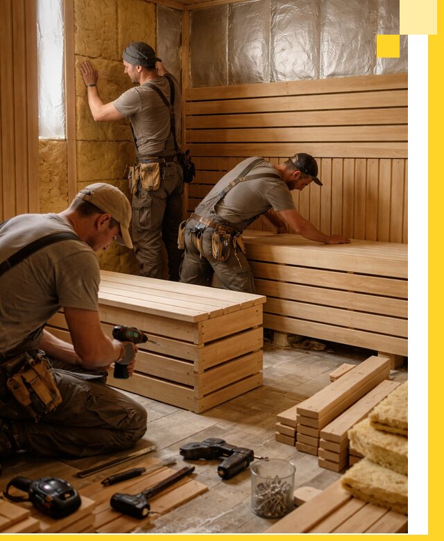 Профессиональное строительство саун под ключ в Угличе