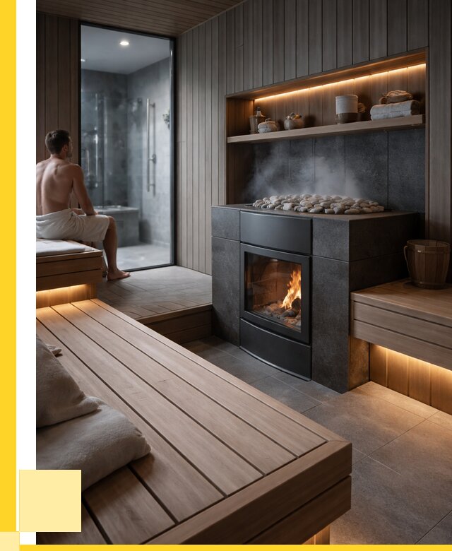Проект сауны в частном доме в Угличе от 36470 р. | ЭриданГлч